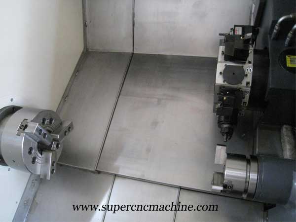 Double axis CNC turning center CNC350A was exported to Russia 