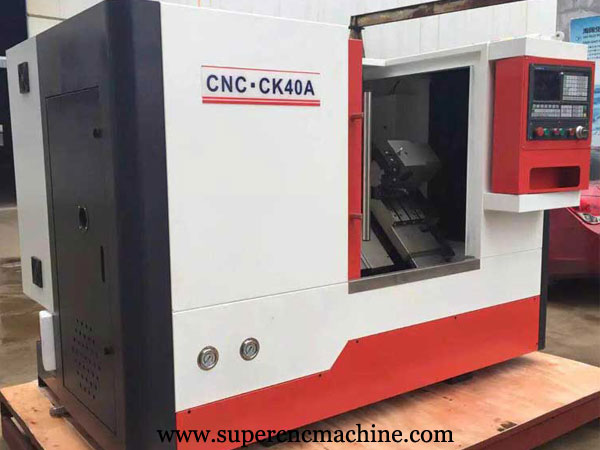 Slant Bed CNC Lathe CK30A Export To Peru