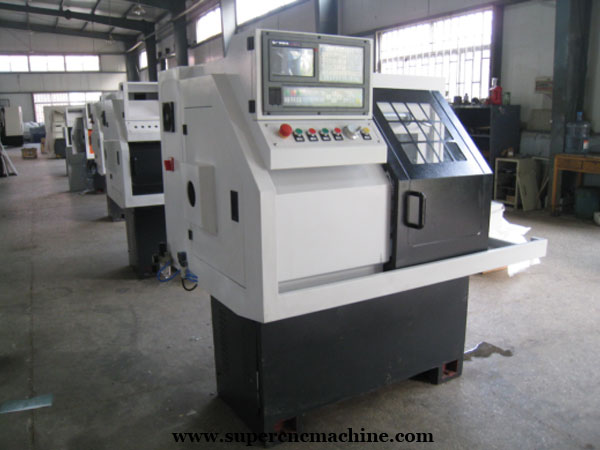 small CNC lathe CK0660A export to Hungary