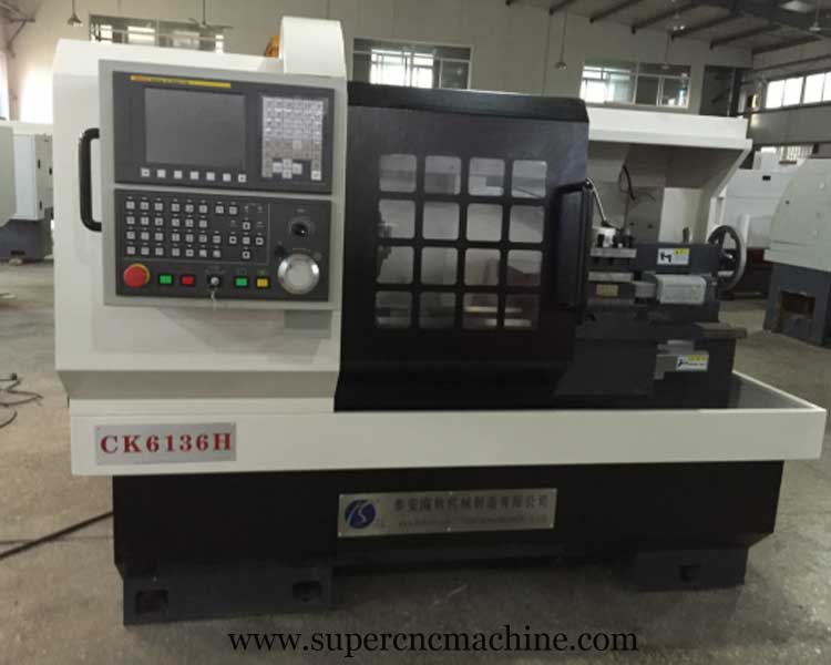 Metal Cutting CNC Machine CK6136H Export To Chile