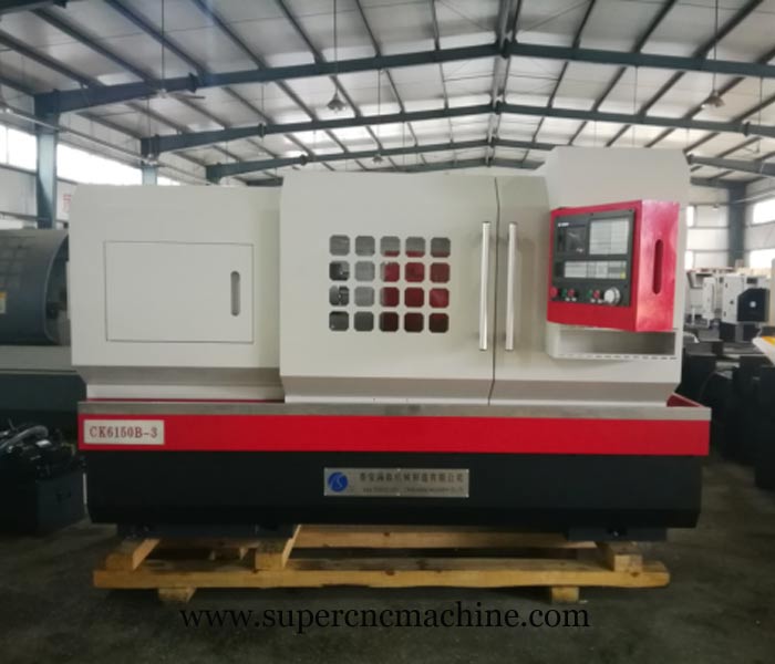 cnc lathe machine price CK6150B-3 Exported to Russia ...