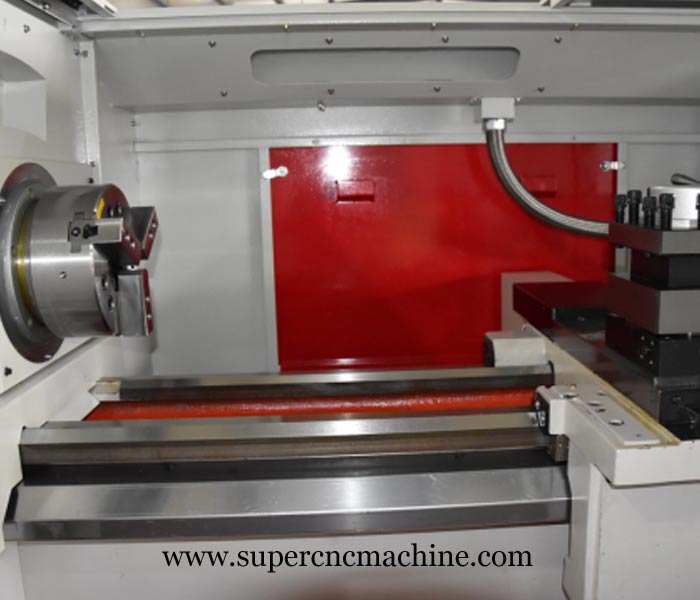 metal cnc lathe CK6150B-3 Exported to Russia