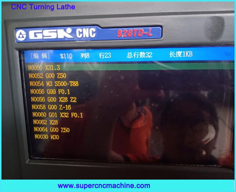 Programming of CNC Turning Lathe