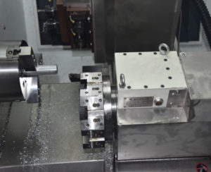 nc lathe With Live Tool CK50